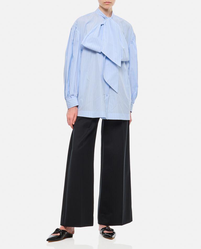 Simone Rocha Pleated Wide Leg Trousers