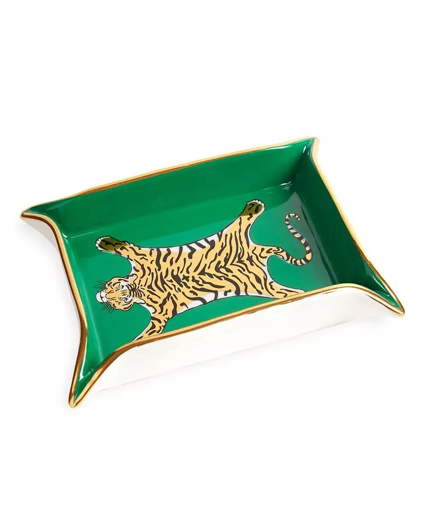 Jonathan Adler Tiger Porcelain 5" Valet Tray