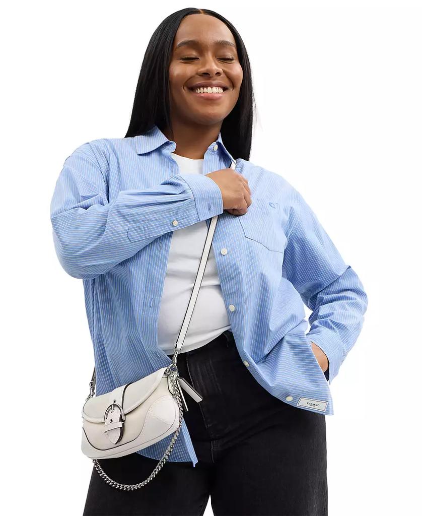 バッグ COACH Small Soho shoulder bag BK pouch Crinkle Patent Leather Soho Bag 25: Handbags: Amazon.com