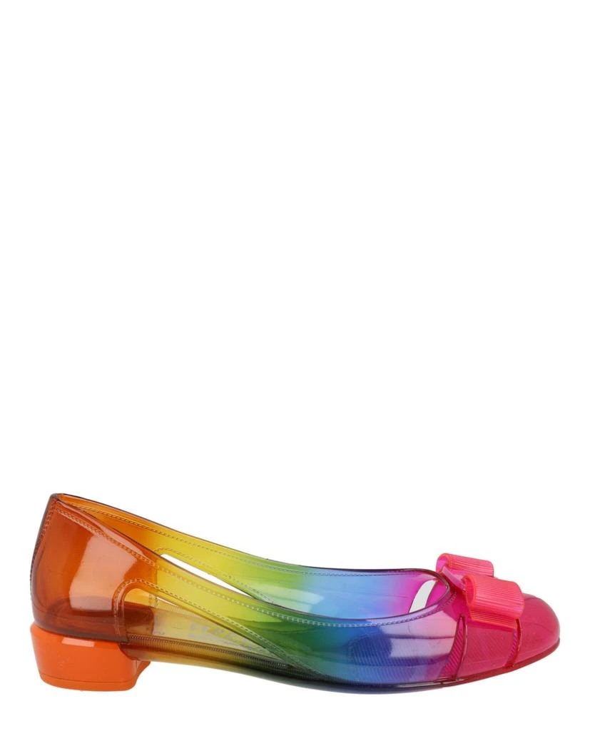 Salvatore Ferragamo Vara Jelly Ballet Flats