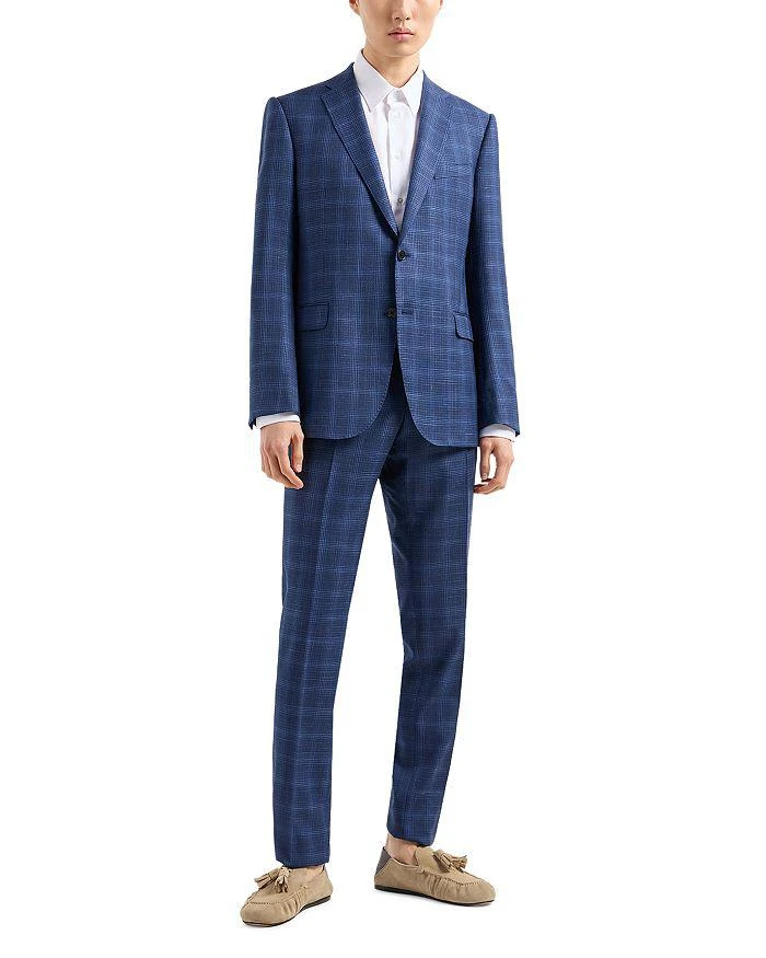 Emporio Armani M-Line Check Slim Fit Suit