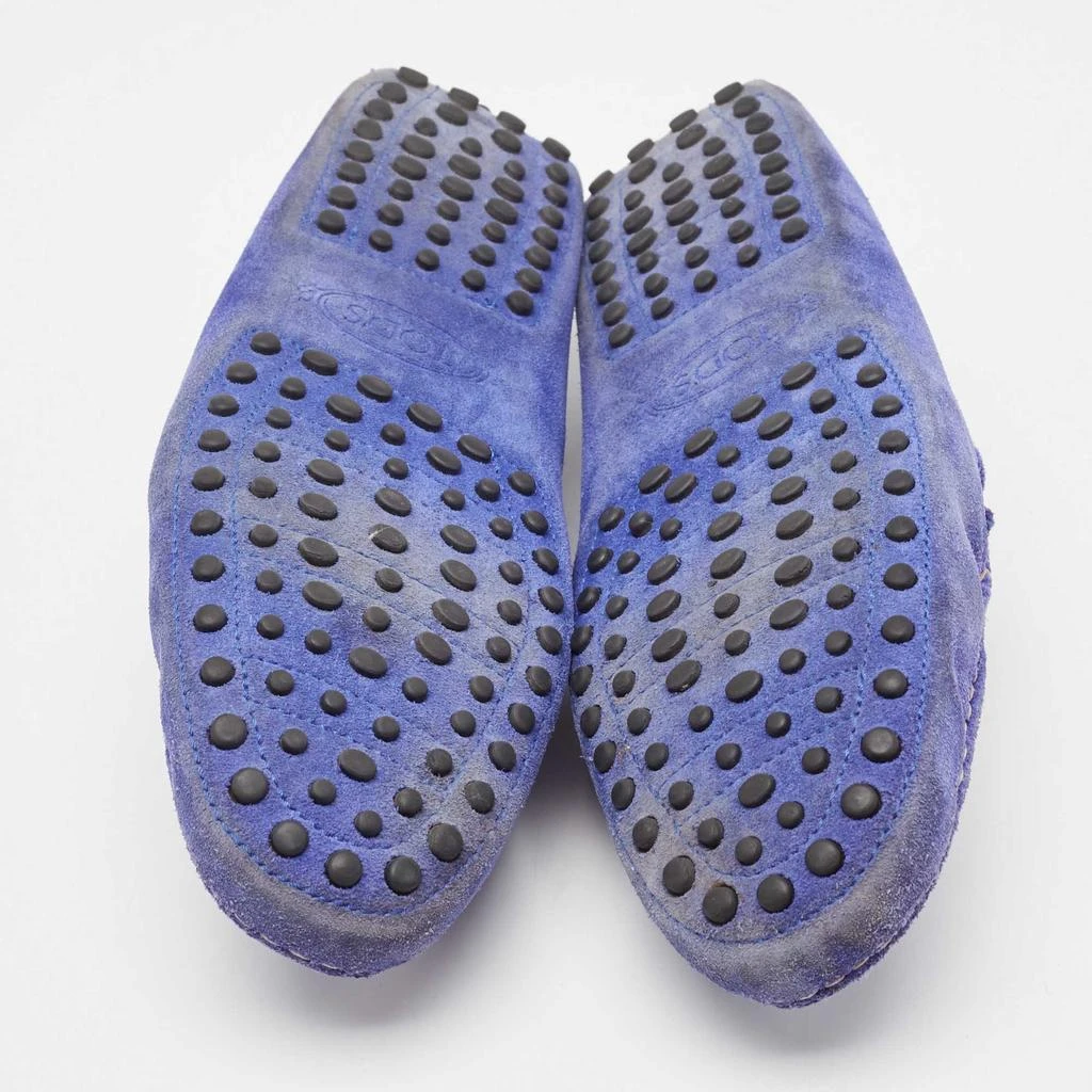 Tod's Tod's Cobalt Blue Suede Penny Loafers Size 41.5 6