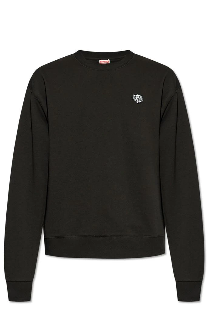 Kenzo Kenzo Logo Patch Crewneck Sweatshirt 1