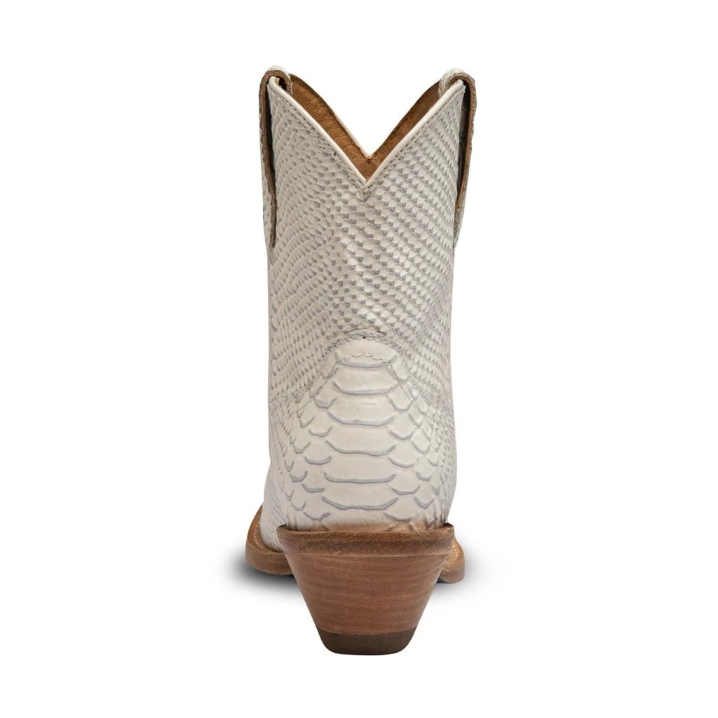 Buck & Brana Austin Anaconda Leather Western Booties By 3