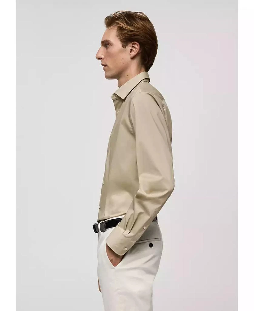 Mango Men's Stretch Cotton Shirt 5