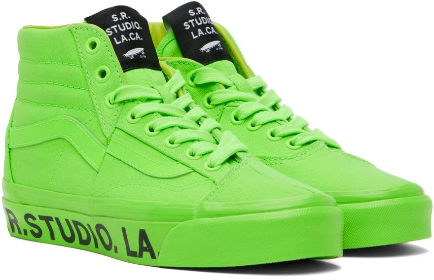 Vans Green S.R. STUDIO. LA. CA. Edition Sk8-Hi Sneakers 4