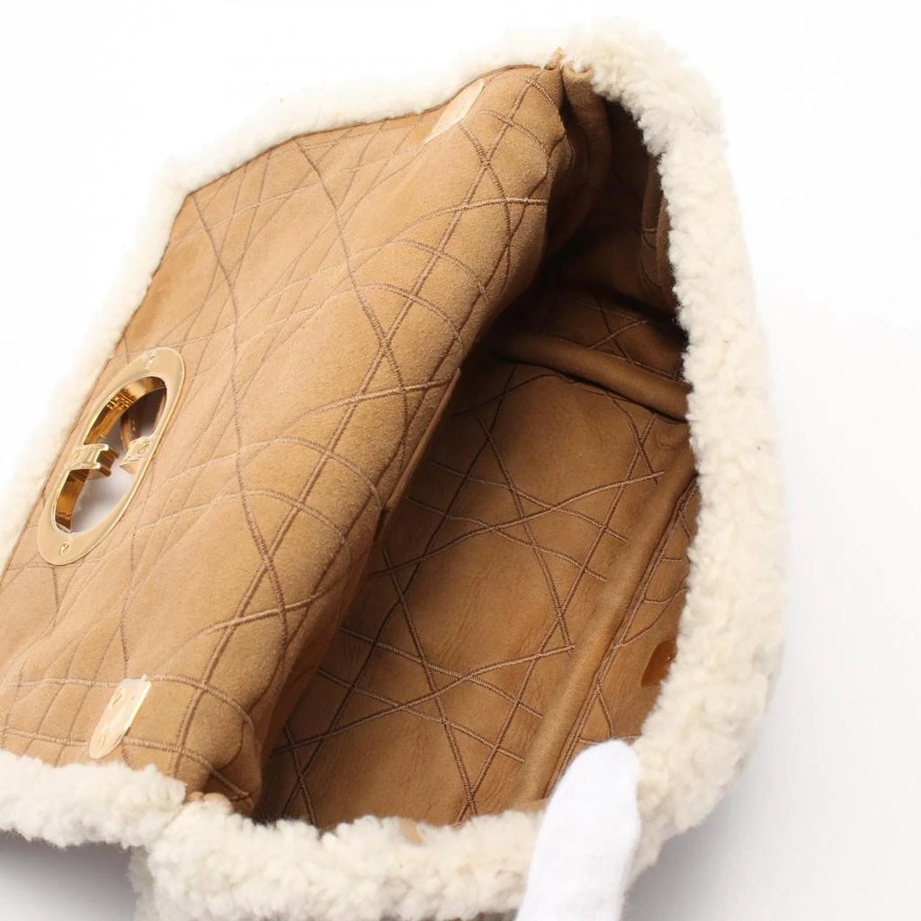 Dior CARO Sheepskin Shearling Shoulder Bag 3