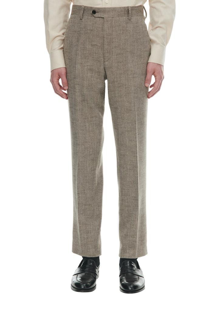 Fursac Wool trousers with herringbone