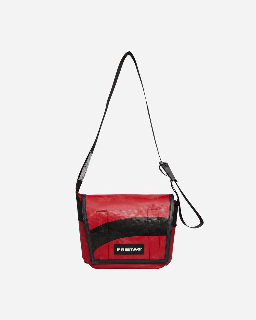Freitag F11 Lassie Messenger Bag Red / Black - Shoulder Bags