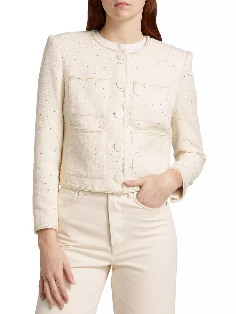 VERONICA BEARD Darla Tweed Jacket 3