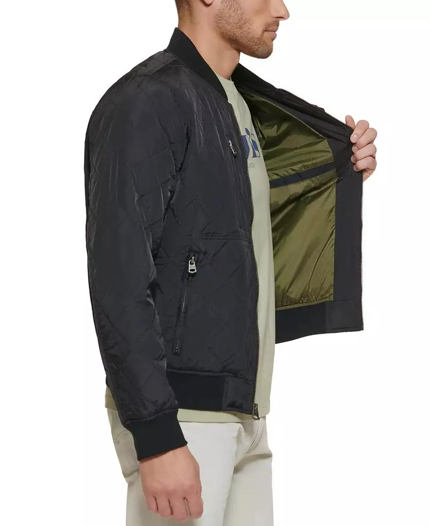Levi's Men's Regular-Fit Diamond-Quilted Bomber Jacket 11