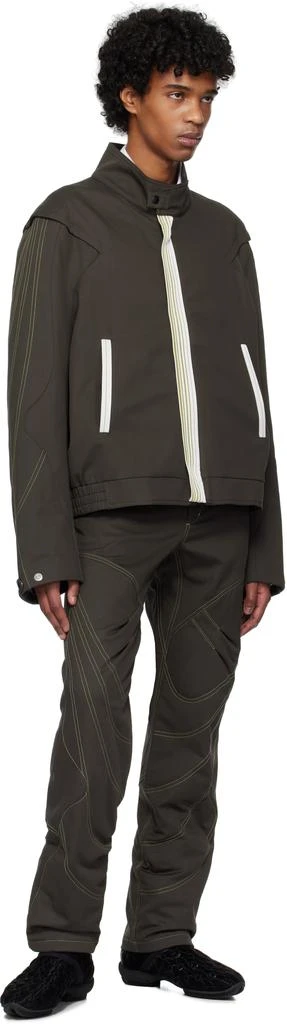 Kiko Kostadinov Brown Solix Jacket 4