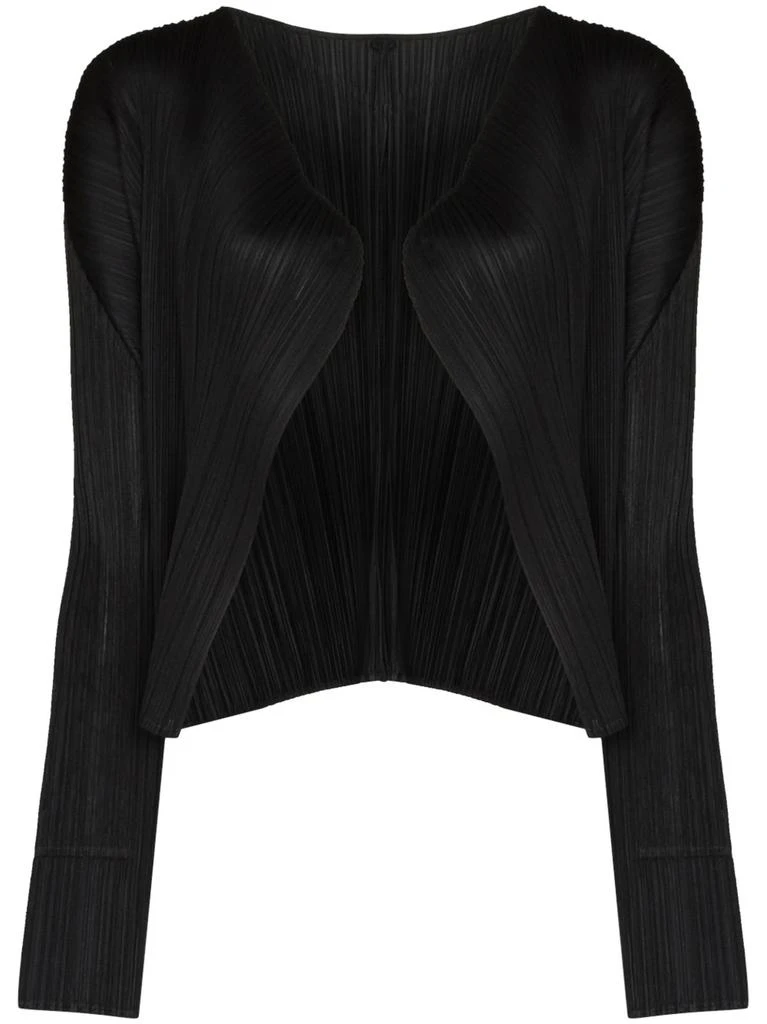 Issey Miyake Pleats Please Issey Miyake Pleated Cardigan 1