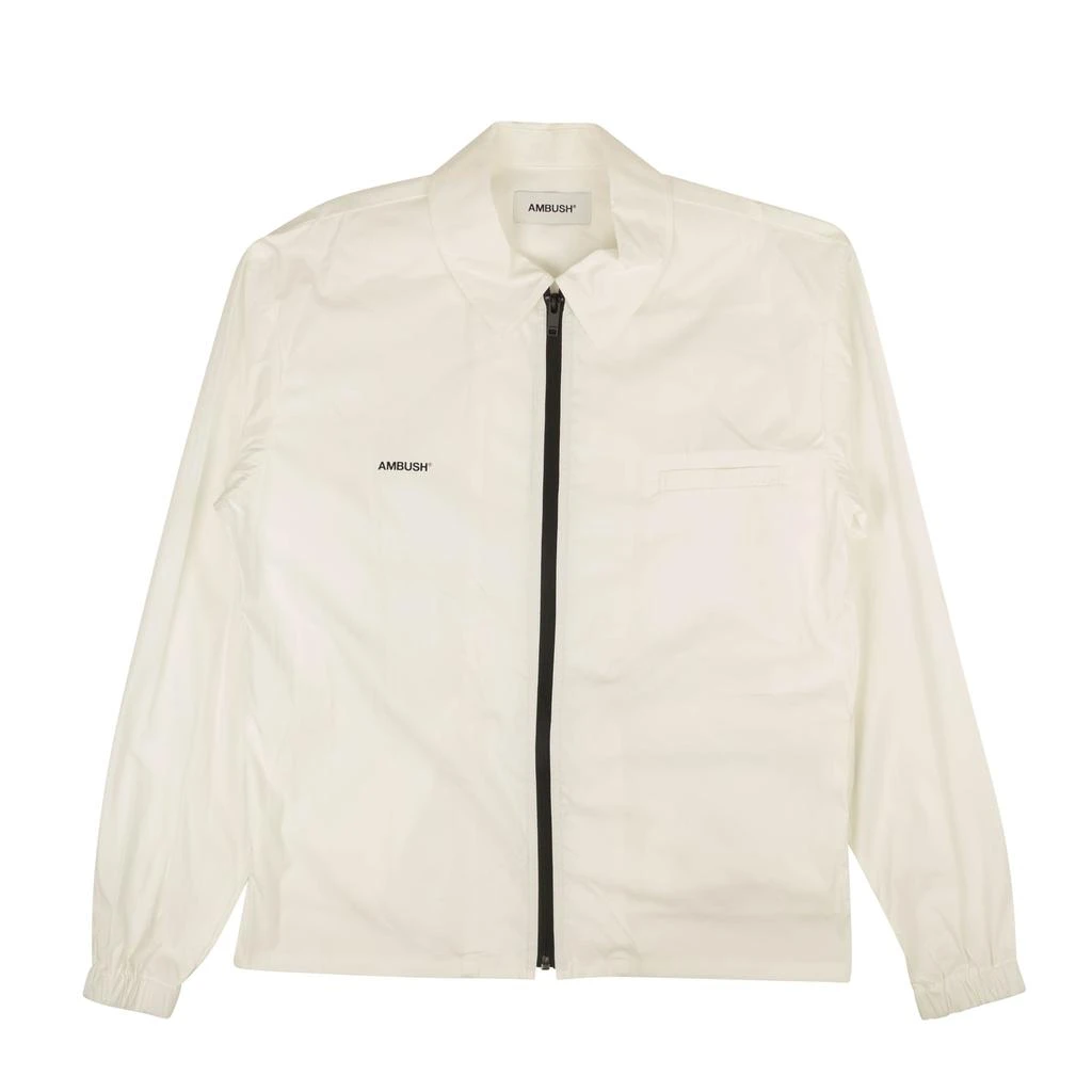Ambush White Zip Pocket Shirt Jacket 1