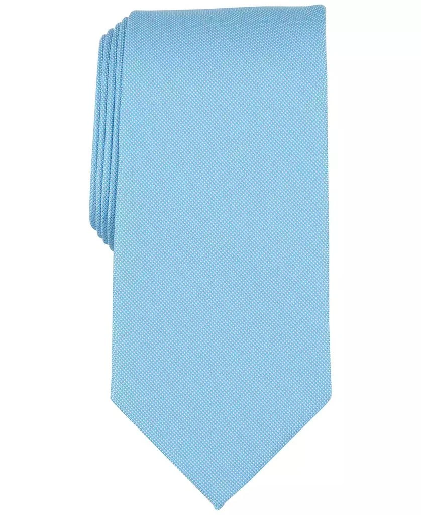 Club Room Men's Beech Solid Textured Tie, Created for Macy's 1