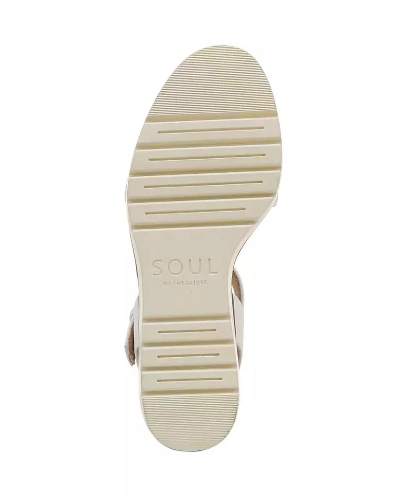 Soul Naturalizer Women's Graciela Round Open Toe Wedge Sandals 5