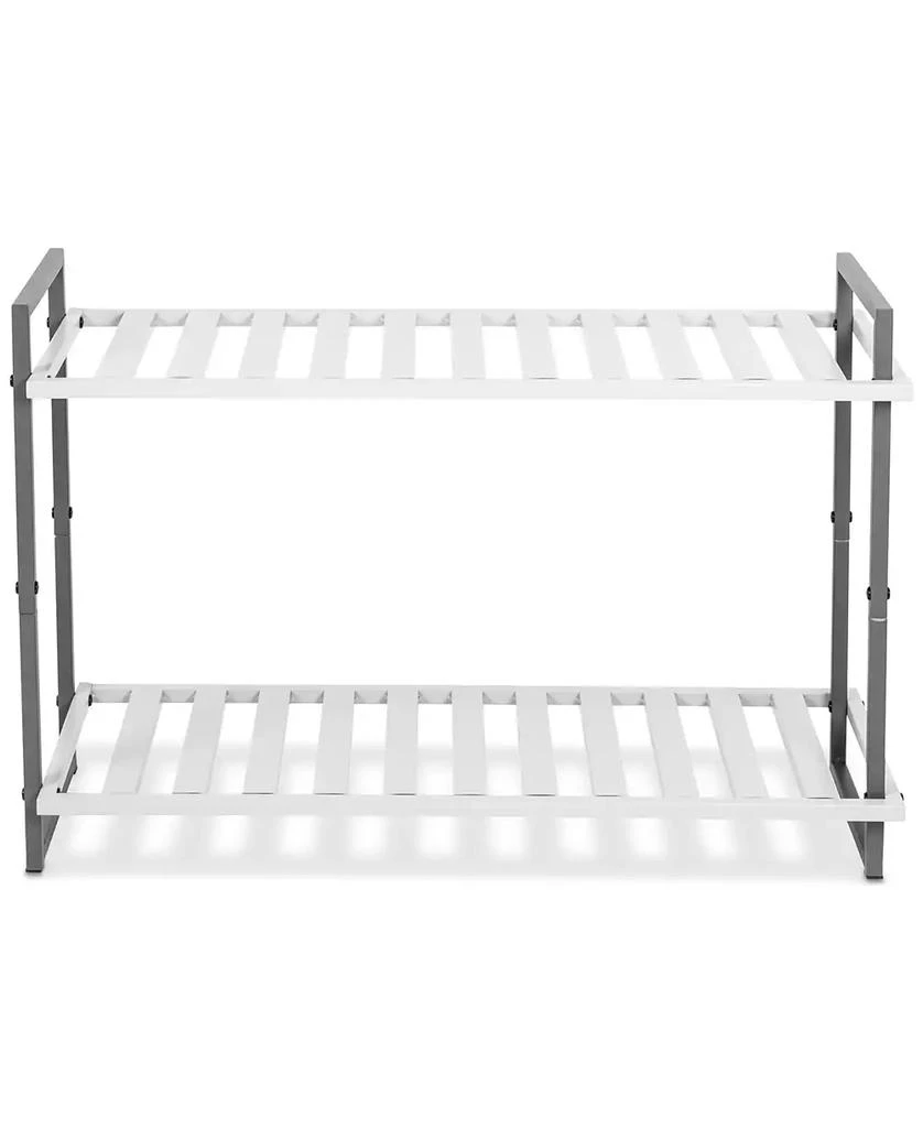 Honey Can Do 2-Tier Tubular Metal Shoe Rack 5