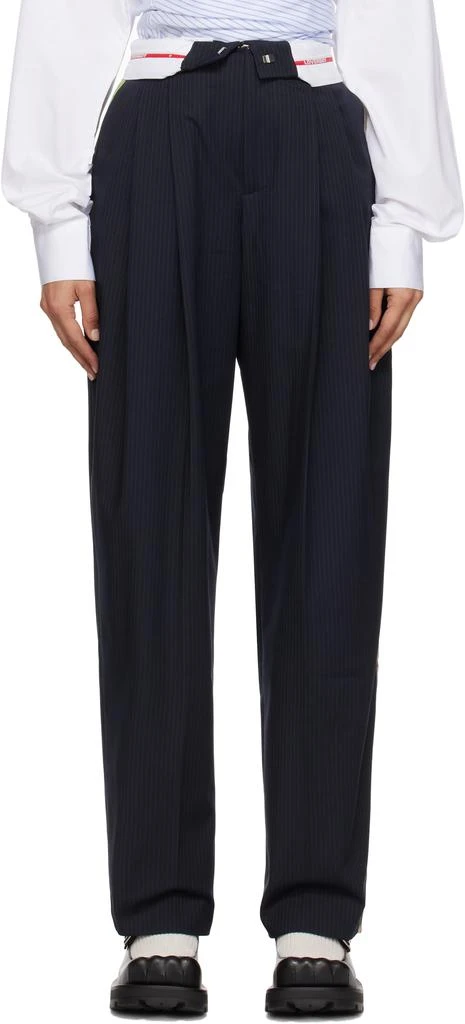 Charles Jeffrey Loverboy Navy Edinburgh Trousers 1