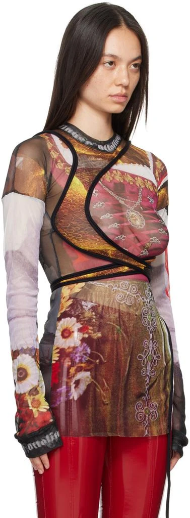 Ottolinger Multicolor Wrap Long Sleeve T-Shirt 2