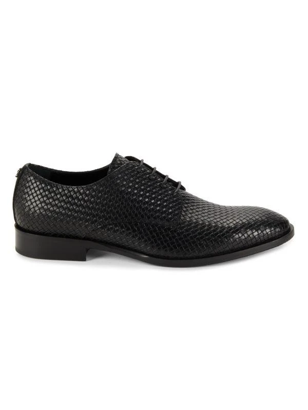 Textured Leather Derby Shoes – On Sale Now with Up to 74  display picture 2