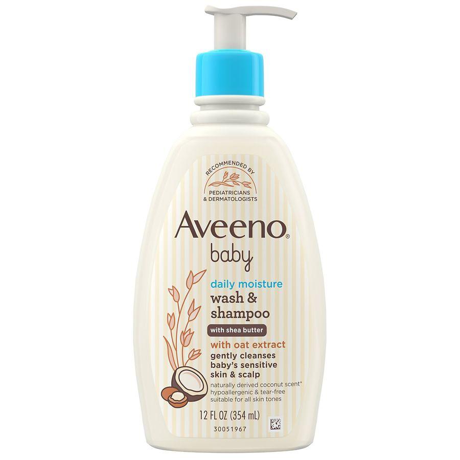 Aveeno Daily Moisturizing 2-in-1 Body Wash & Shampoo Coconut