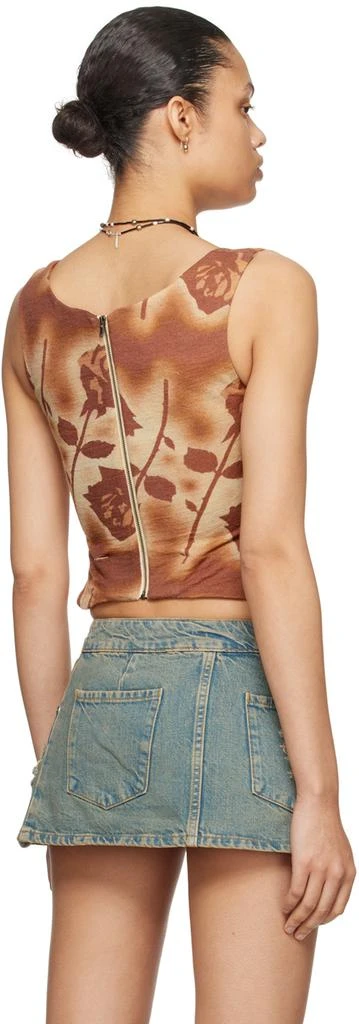 Miaou Orange Imogene Tank Top 3