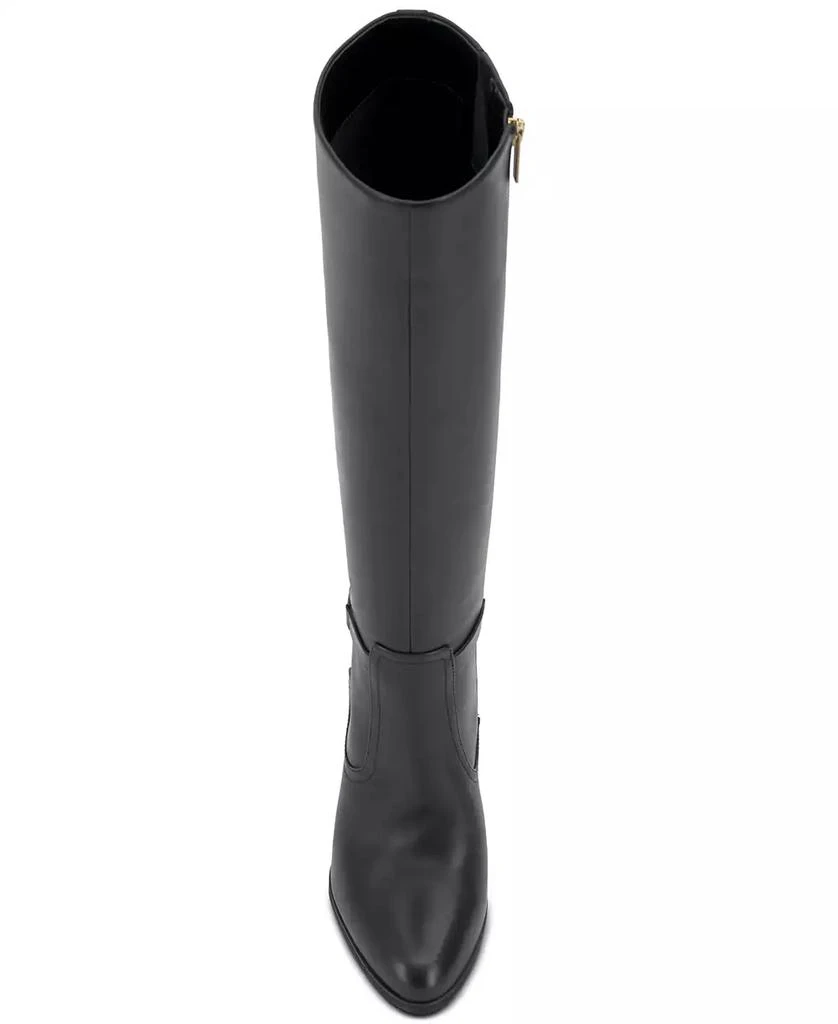 Vince Camuto Women's Skylie Extra Wide-Calf Knee-High Stiletto Dress Boots 4