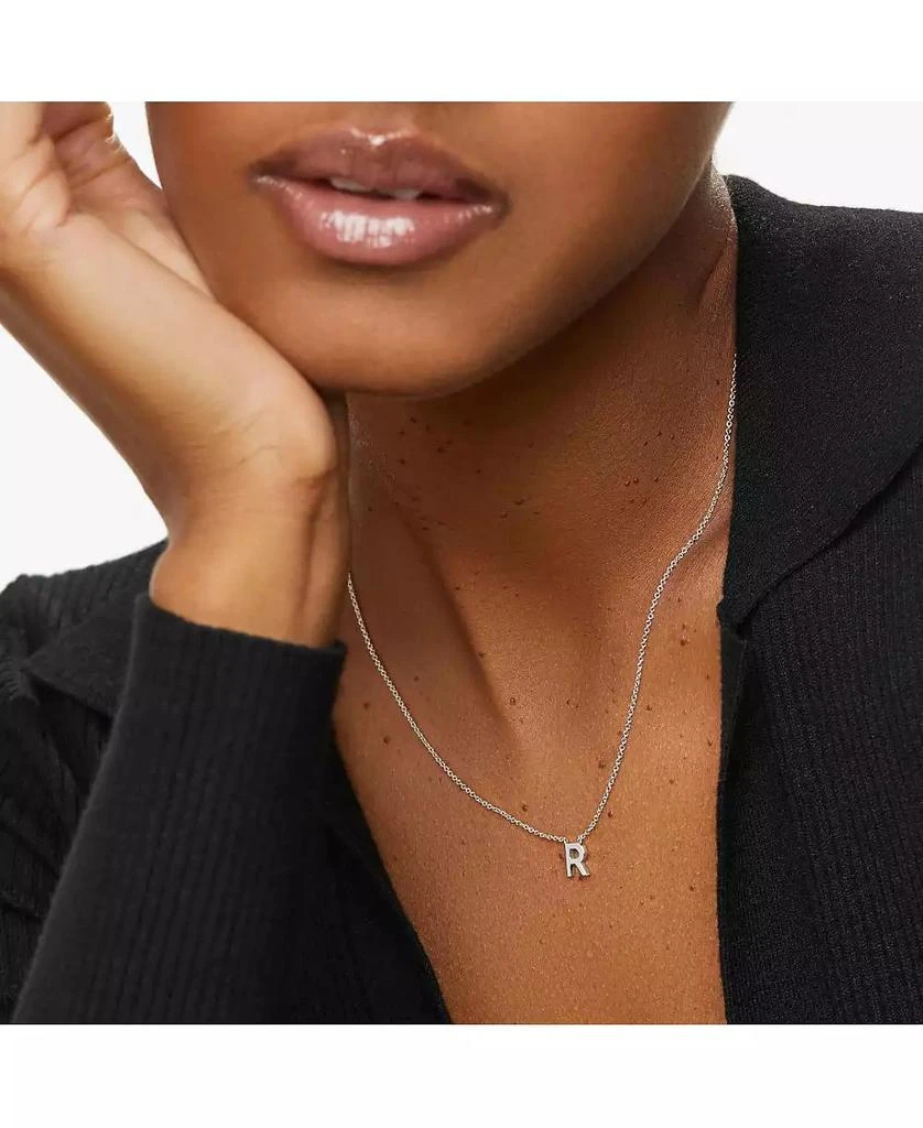 Ana Luisa Silver Initial Necklace - Letter Necklace 4