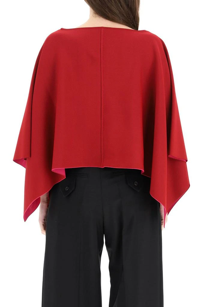 Valentino Valentino Asymmetrical Draped Cape 3
