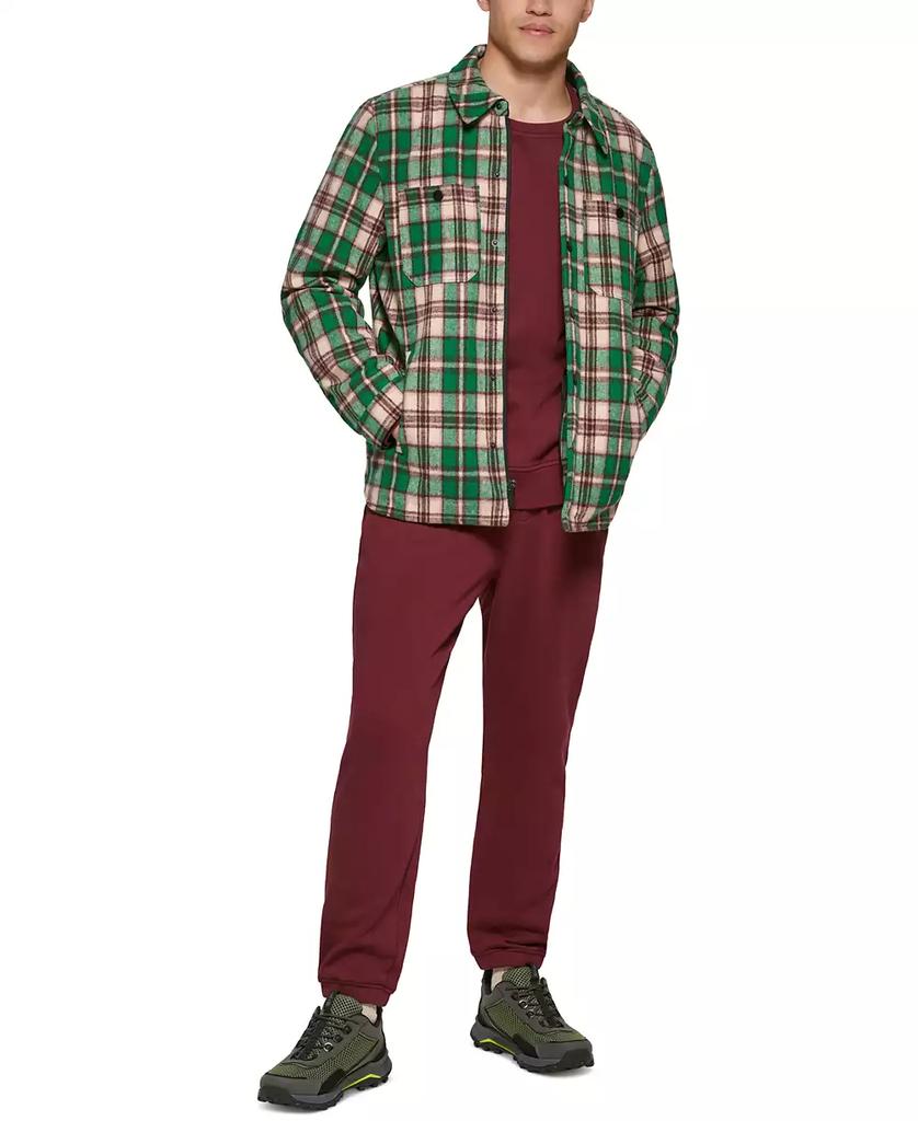 BASS OUTDOOR Men's Mission Field Sherpa Lined Shirt Jacket