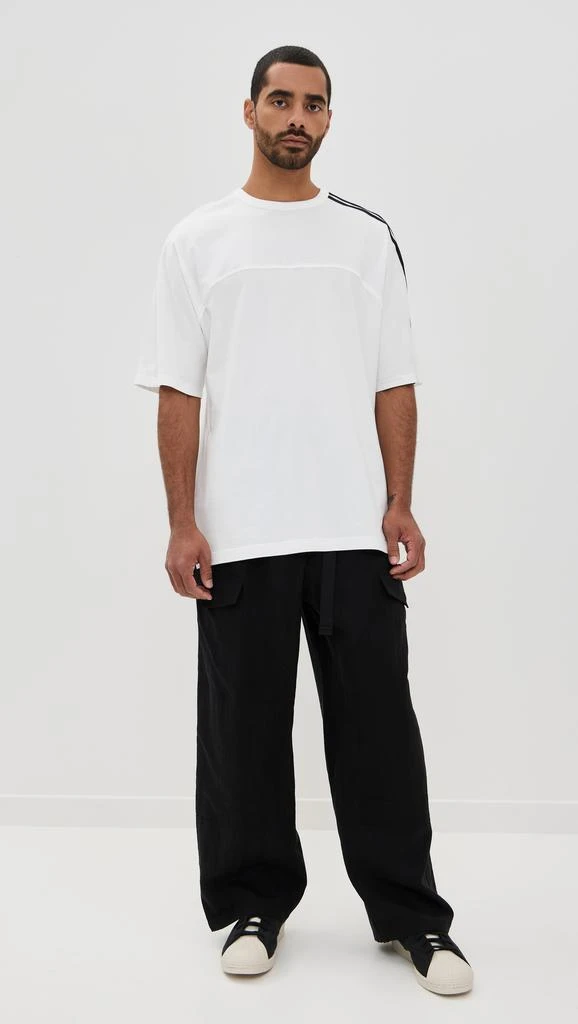 Y-3 3 Stripes Short Sleeve Tee 4