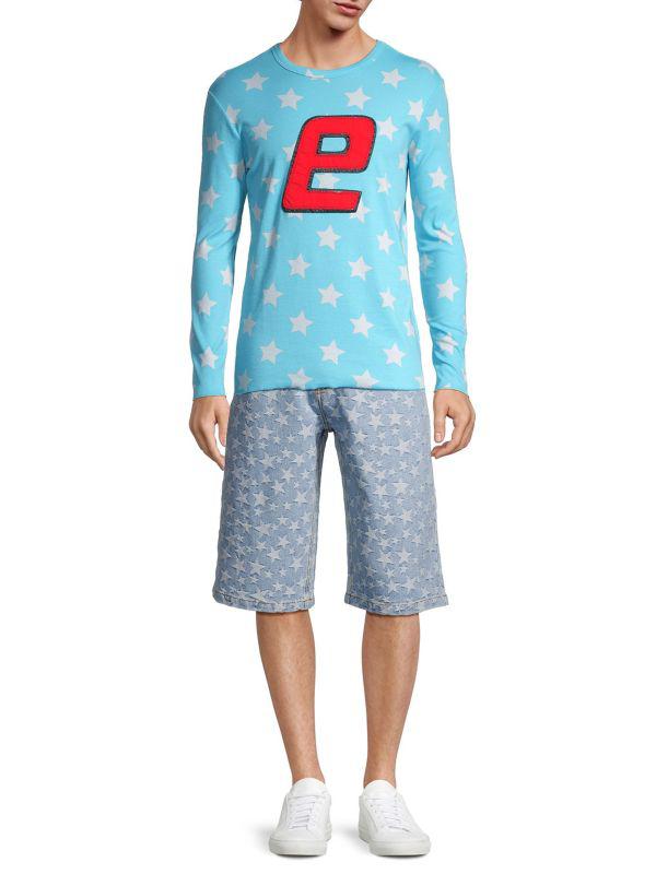 ERL Star Print Thermal Long-Sleeve Unisex T-Shirt