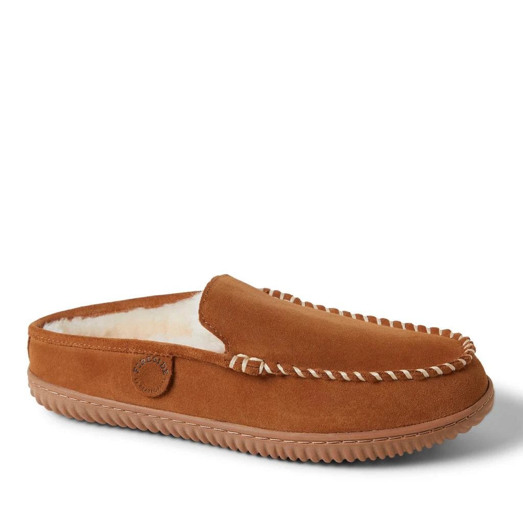 Dear Foams Fireside By  Men's Gold Coast Shearling Mule 1