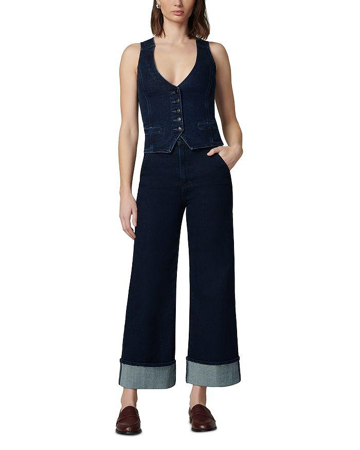 Joe's Jeans The Trixie High Rise Wide Cuff Trouser Jeans in Don't Worry