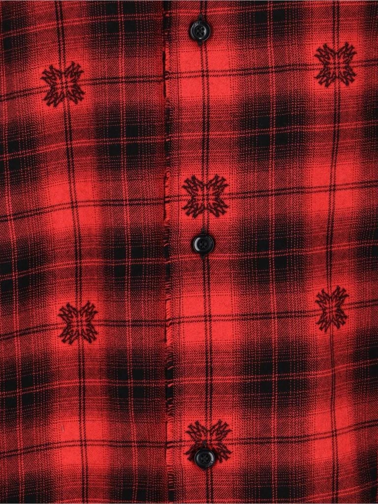 AMIRI Amiri Spliced Ma Quad Flannel Shirt 3
