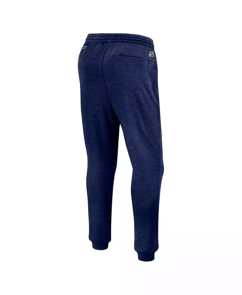 Fanatics Men's Heather Navy Colorado Avalanche Authentic Pro Fleece Sweatpants 3