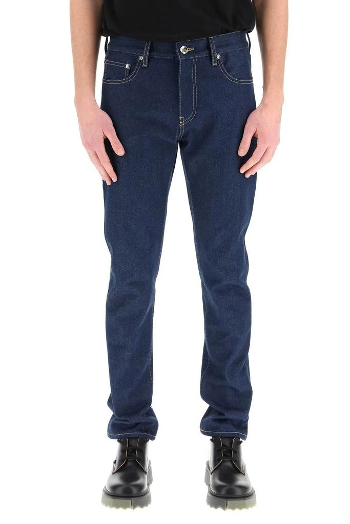 Off-White Off-White Diag Stripe Printed Skinny Jeans 2