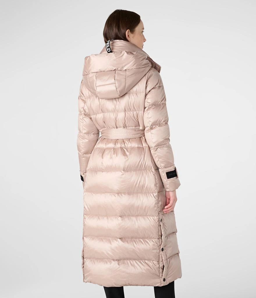 Karl Lagerfeld Paris CONTRAST MAXI BELTED PUFFER 2