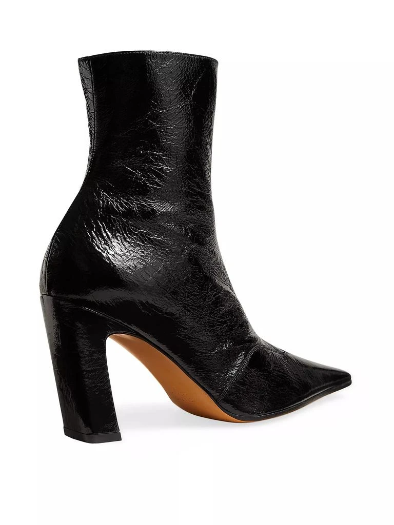 Khaite Nevada 85MM Stretch Leather Ankle Boots 3