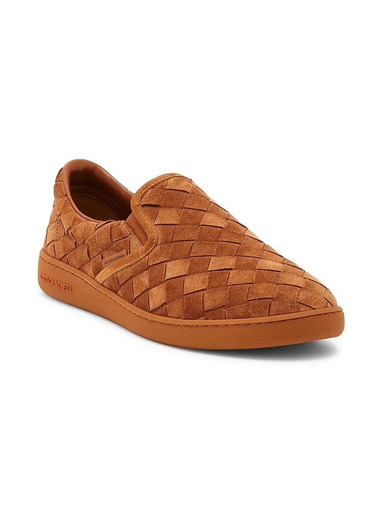 Bottega Veneta Intrecciato Leather Sneakers 2
