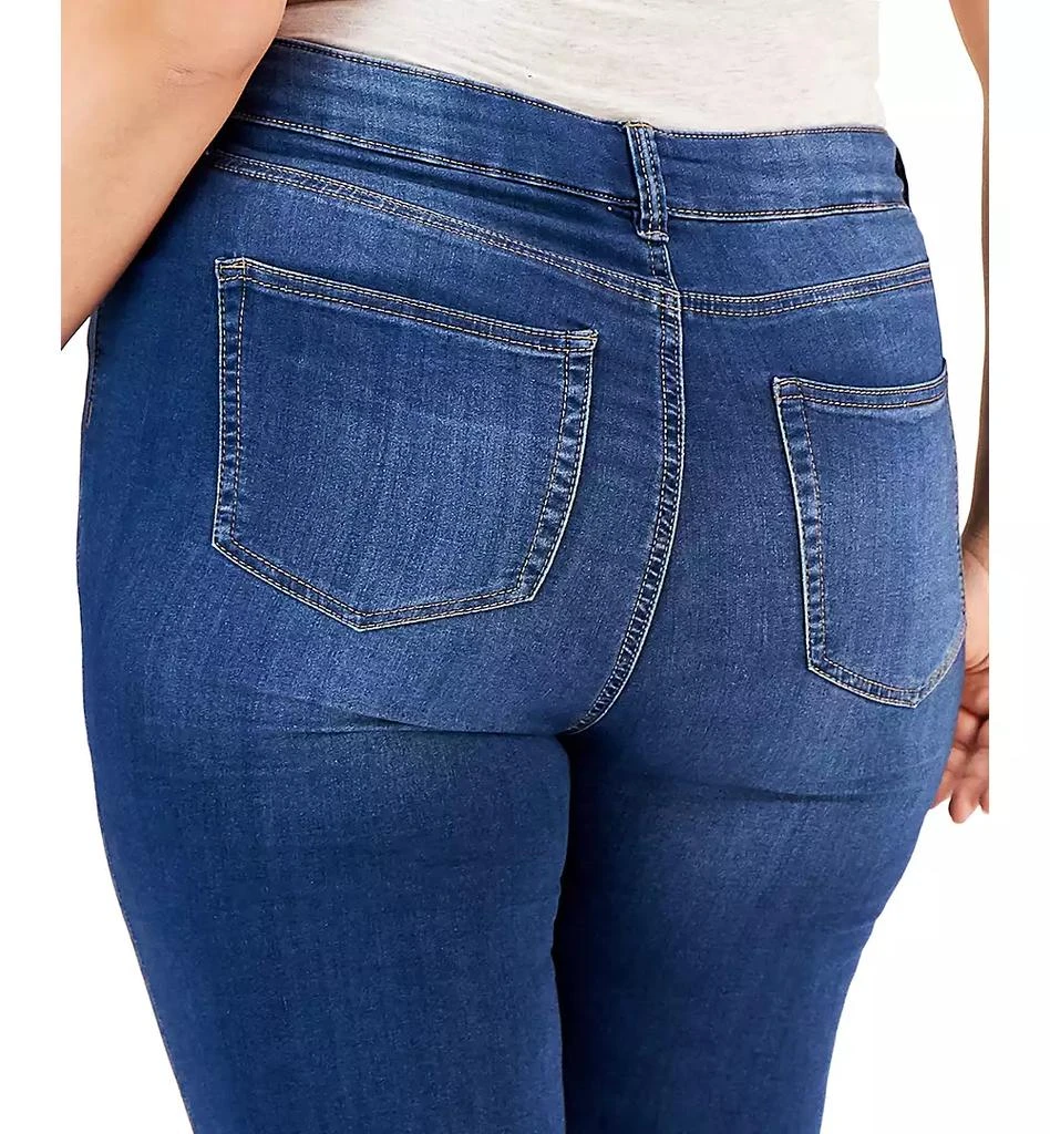 Celebrity Pink Trendy Plus Size Cropped Skinny Jeans 5