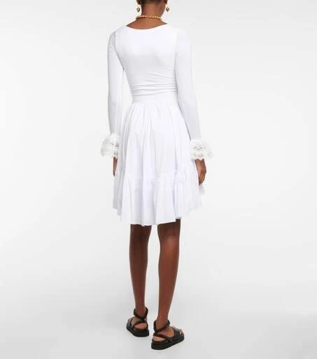 CAROLINE CONSTAS Maise jersey minidress 3