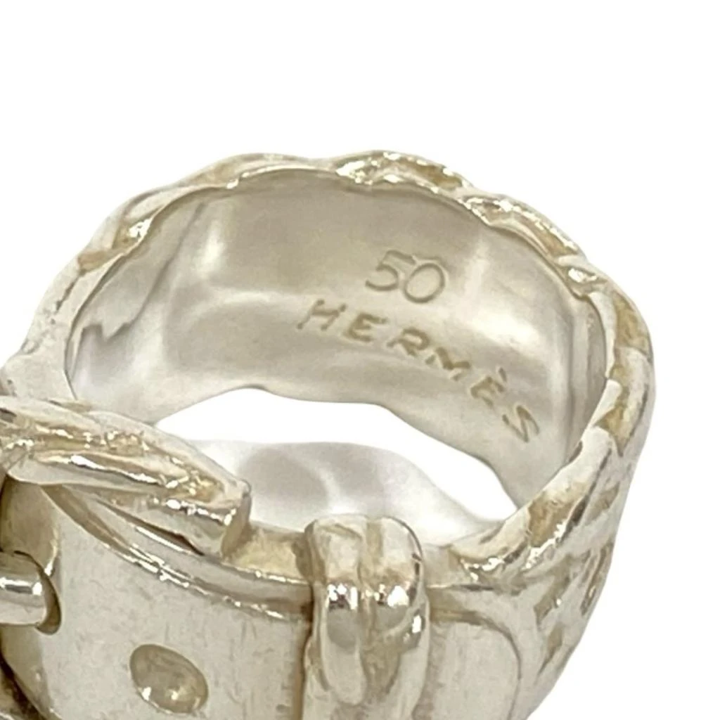Hermes 925 Band Ring (Pre-Owned) 2