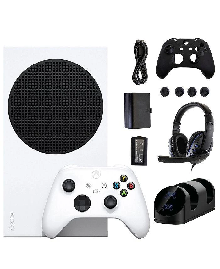 Microsoft Xbox Series S 512 GB All-Digital Console with Accessories Kit 1