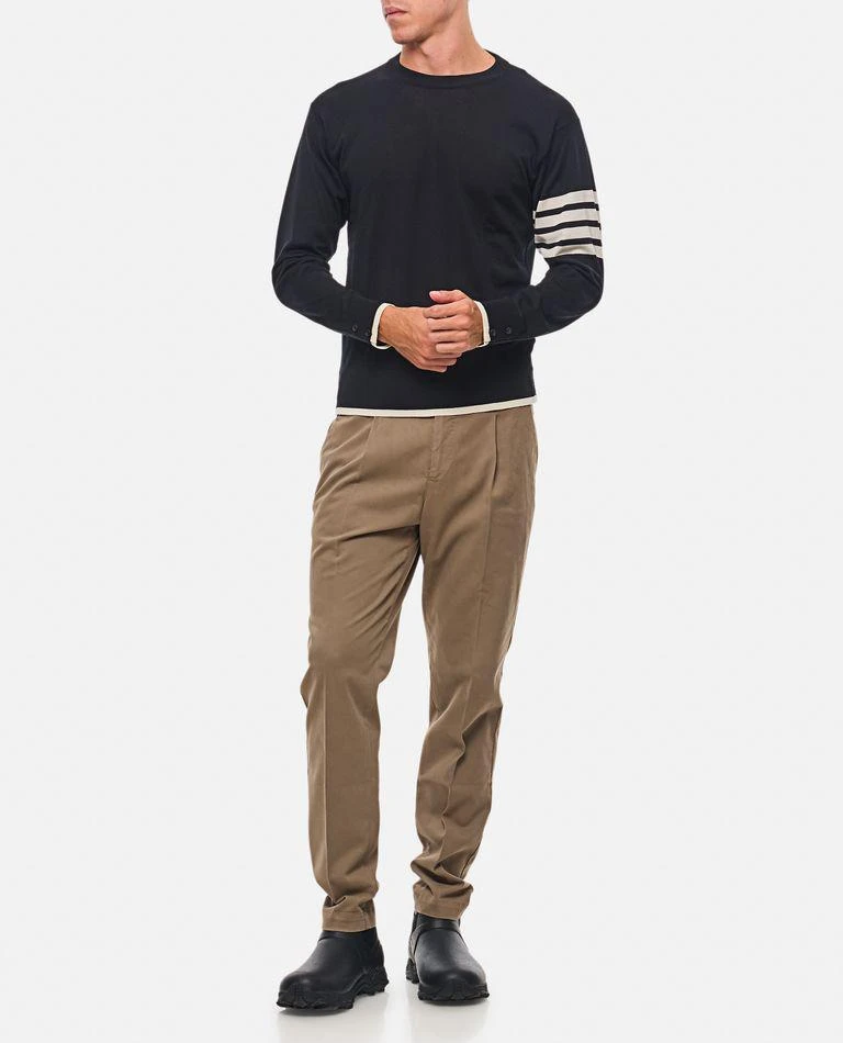 PT01 Pleated Cotton Trousers 2