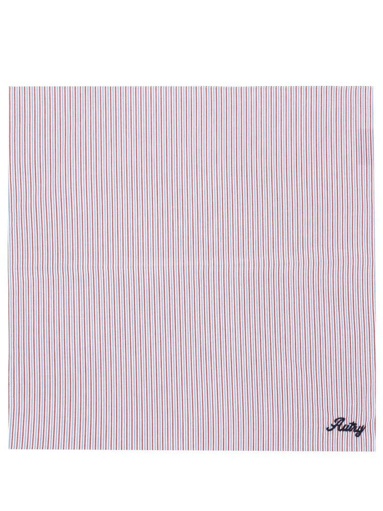 Autry Autry Striped Cotton Scarf