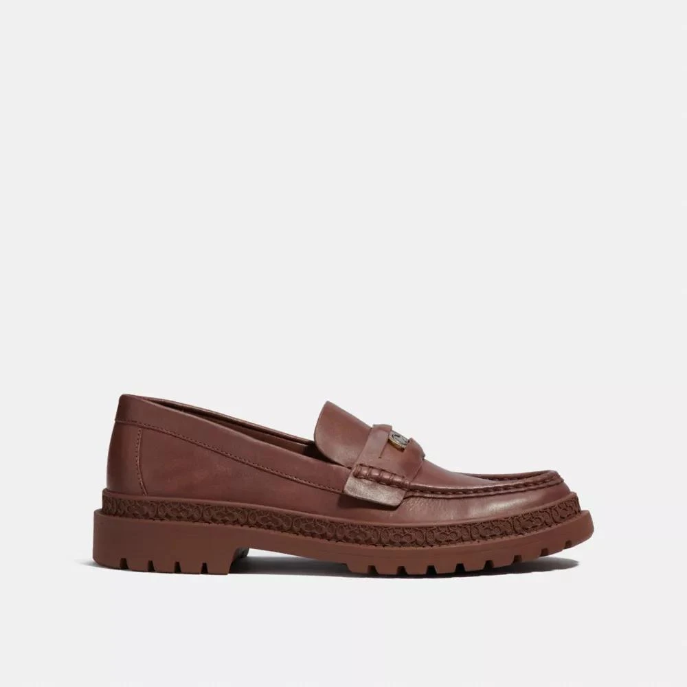 Coach Loafer With Signature Coin 1