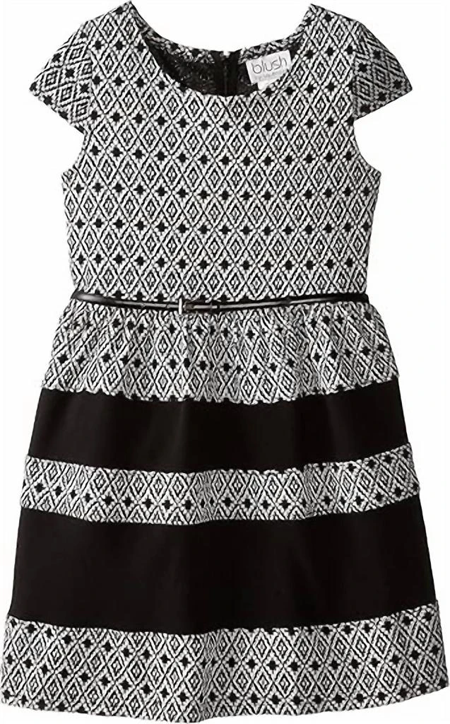 Us Angels Blush By Us Angels - Girl's Cap Sleeves Dress 1