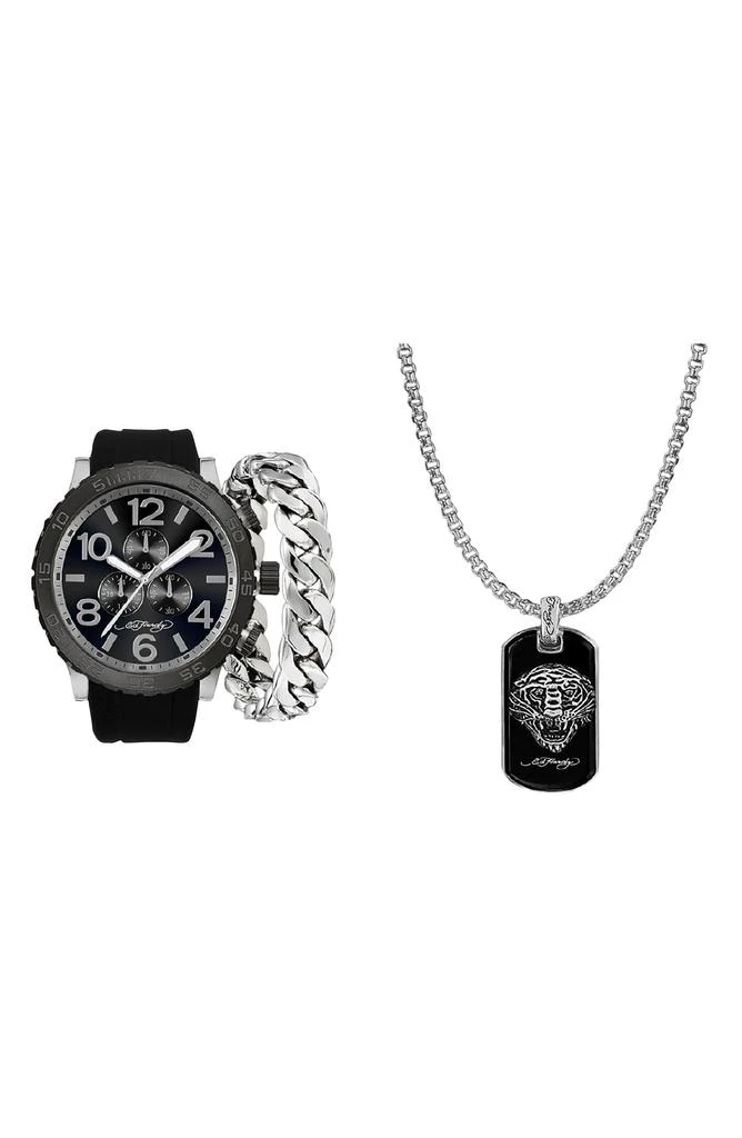 I TOUCH Ed Hardy 3-Piece Jewelry & Watch Set 1