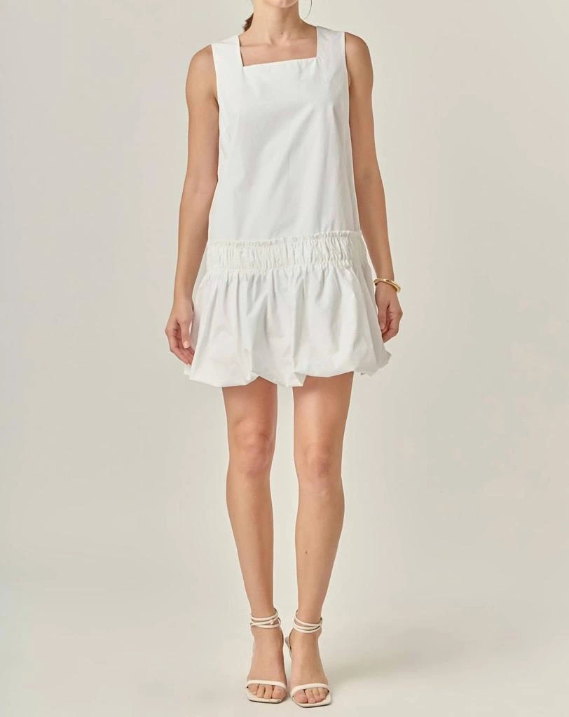 English Factory English Factory - Women's Shirring Detailed Sleeveless Dress 1
